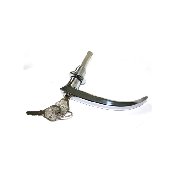 German quality side door handle with 2 T profile keys Bus Fits the following vehicles:      VW Split Screen 59-67 221841631L